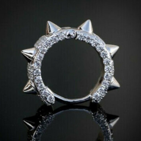 New Sterling silver Punk Earrings - Picture 4 of 5